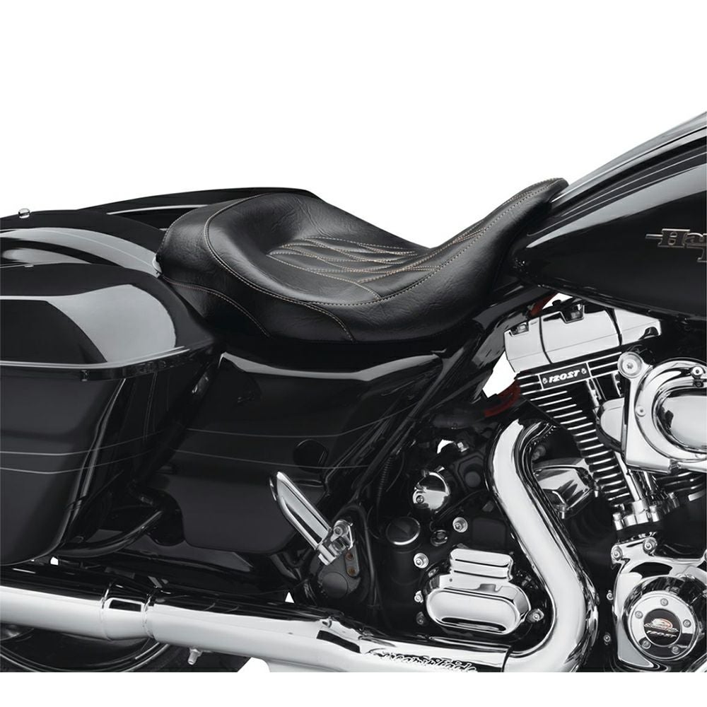 HARLEY-DAVIDSON 純正ソロシート ブラック ハーレー純正 スポーツ ソロ ツーリングシート スムース Harley