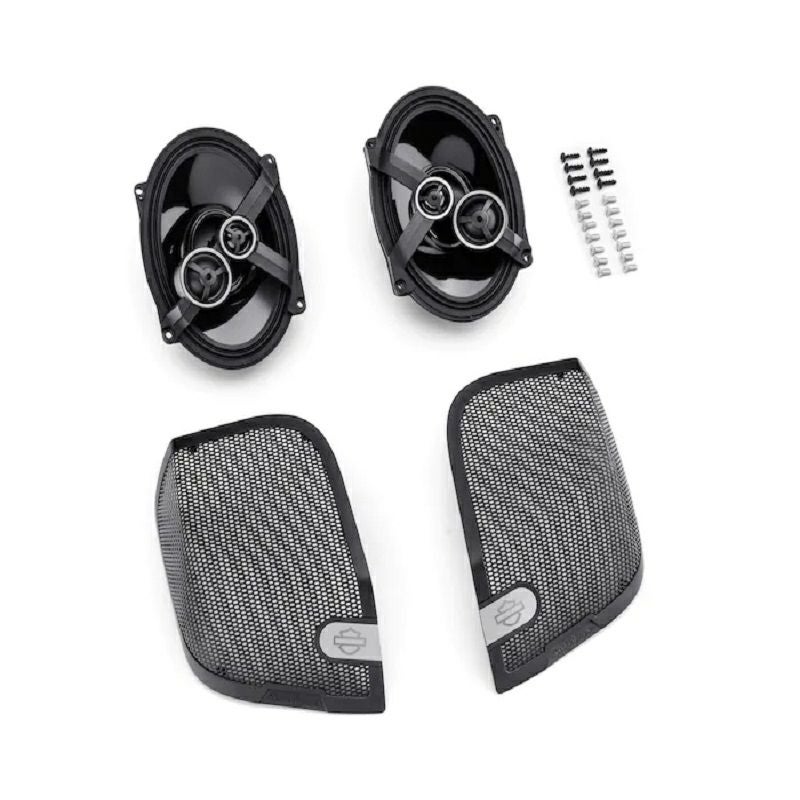 ハーレー　76001231　純正サドルバッグスピーカFLHXSE、FLTRXSE Harley-Davidson Audio Powered by Rockford Fosgate Stage III サドル