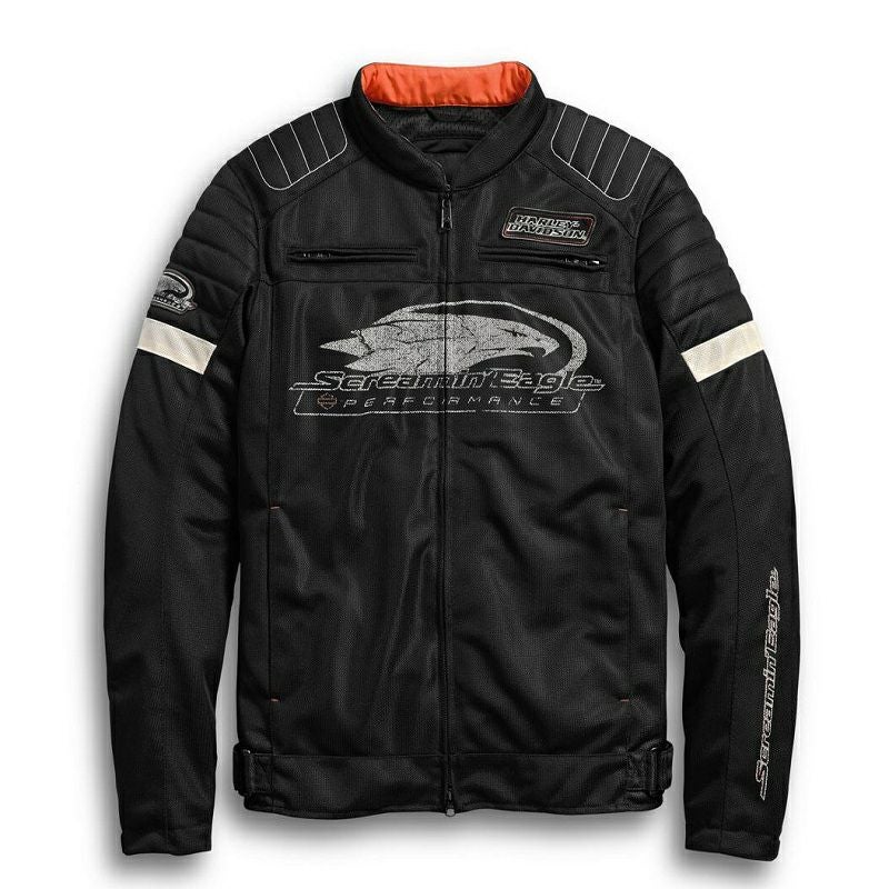ハーレーダビッドソン メッシュジャケット Ｍ　ライダースジャケット　ハーレー Harley Davidson - ハーレーダビッドソン メッシュ ライダース