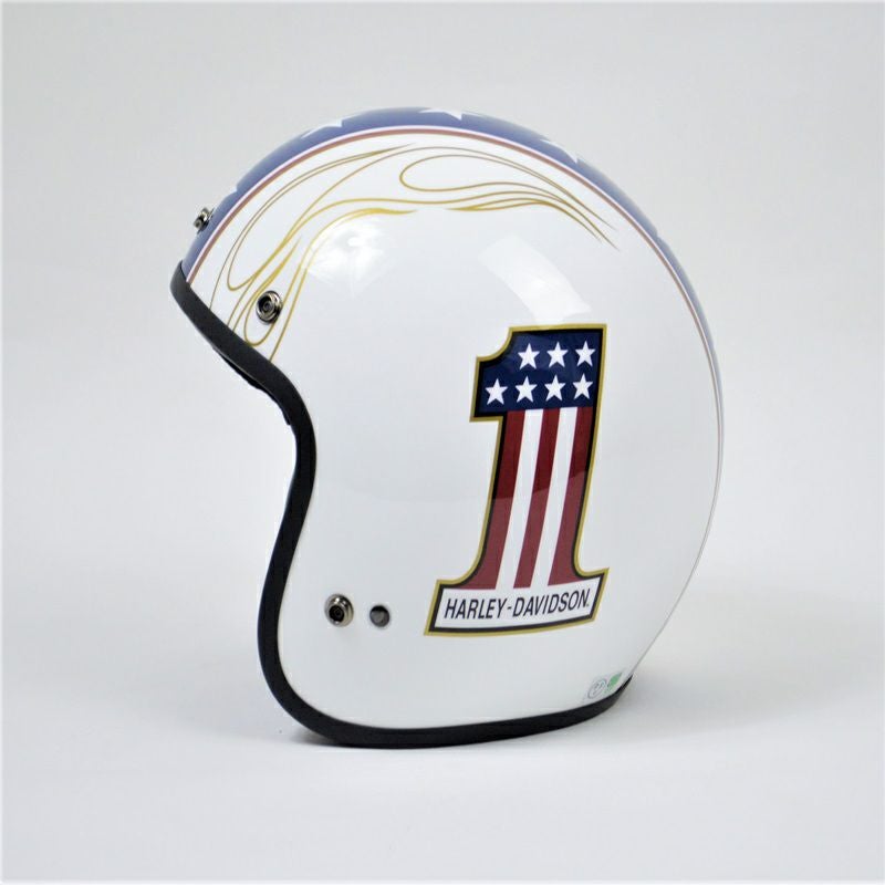 HARLEY-DAVIDSON 純正（ハーレーダビッドソン）No. 1ロゴ3/4ヘルメット