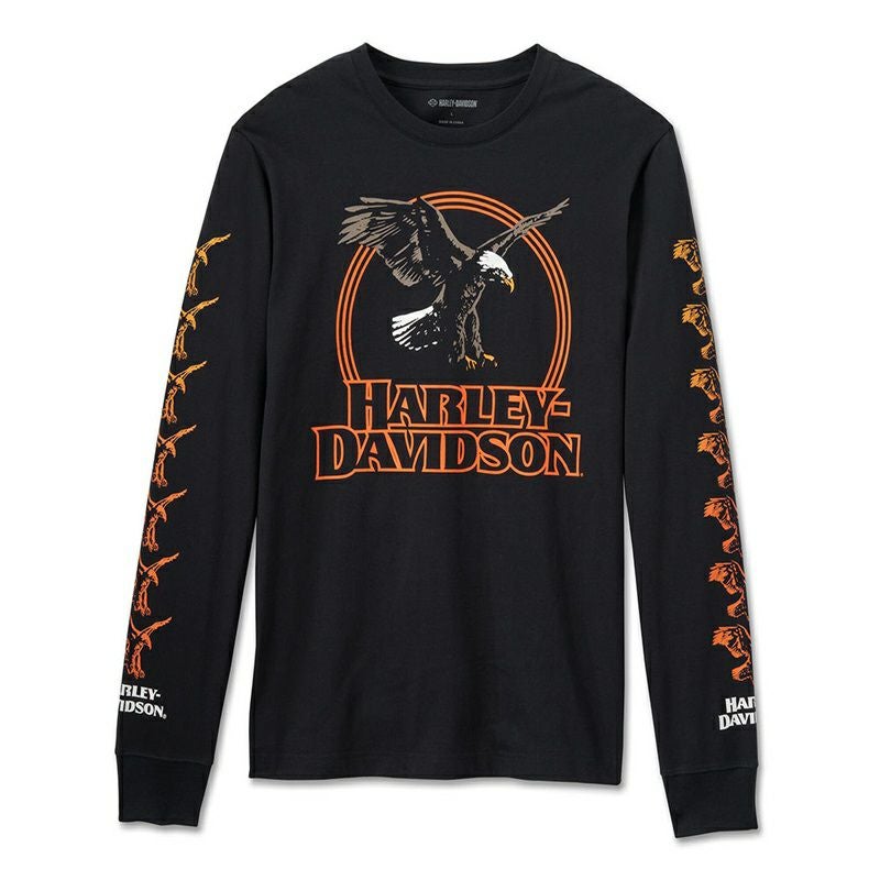 古着ハーレーダビッドソン（Harley-Davidson）黒サイズL 47 HARLEY-DAVIDSON 純正（ハーレーダビッドソン）メンズ スクリーミン