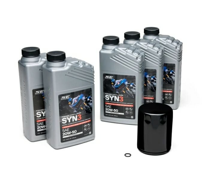 SYN3 20W-50 エンジンオイル 3本セット　ハーレーダビッドソン Harley-Davidson SYN3 SAE 20W50 – GIVERS GUILD