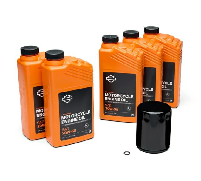 62600090】エンジンオイルチェンジキットSAE20-W50-5L ハーレー純正 H