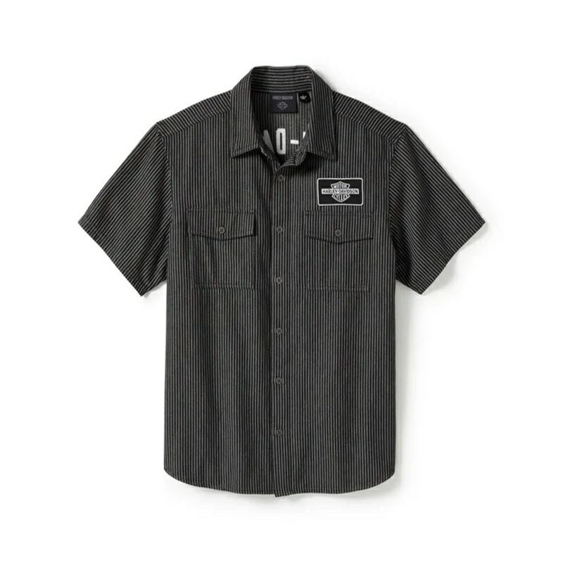 Harley-Davidson ハーレーダビッドソン ポロシャツ Amazon | ハーレーダビッドソン ミリタリー - メンズ半袖、3ボタン