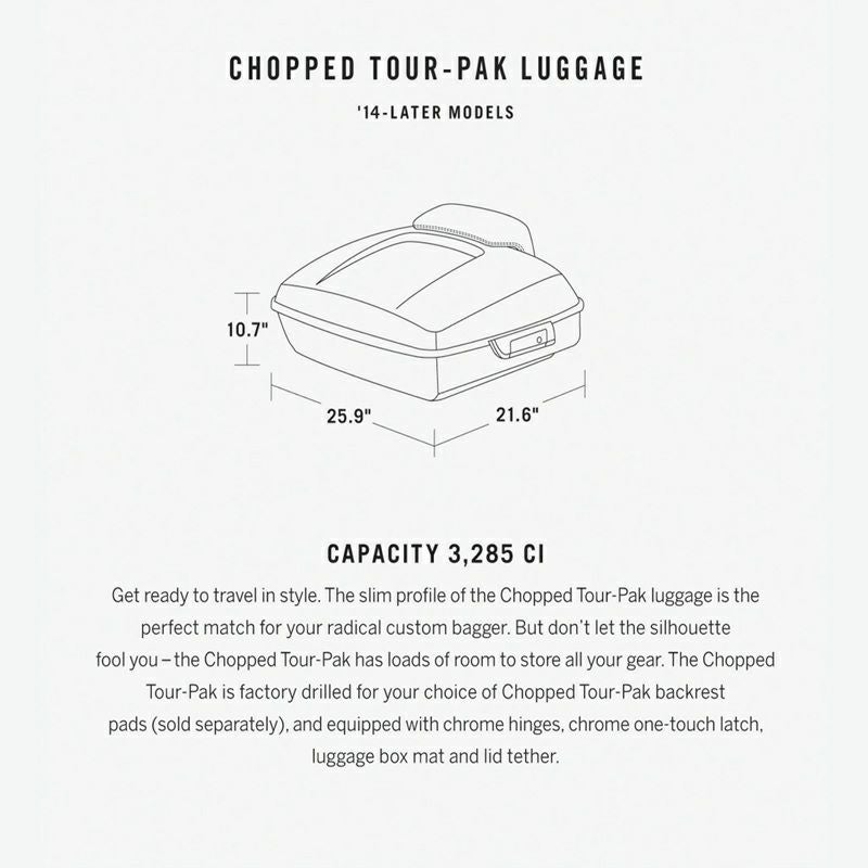 ステルス・ツアーパックラゲッジラックStealthTour-PakLuggageRack