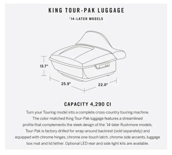 プレミアム・ツアーパックラゲッジラックPremiumTour-PakLuggageRack