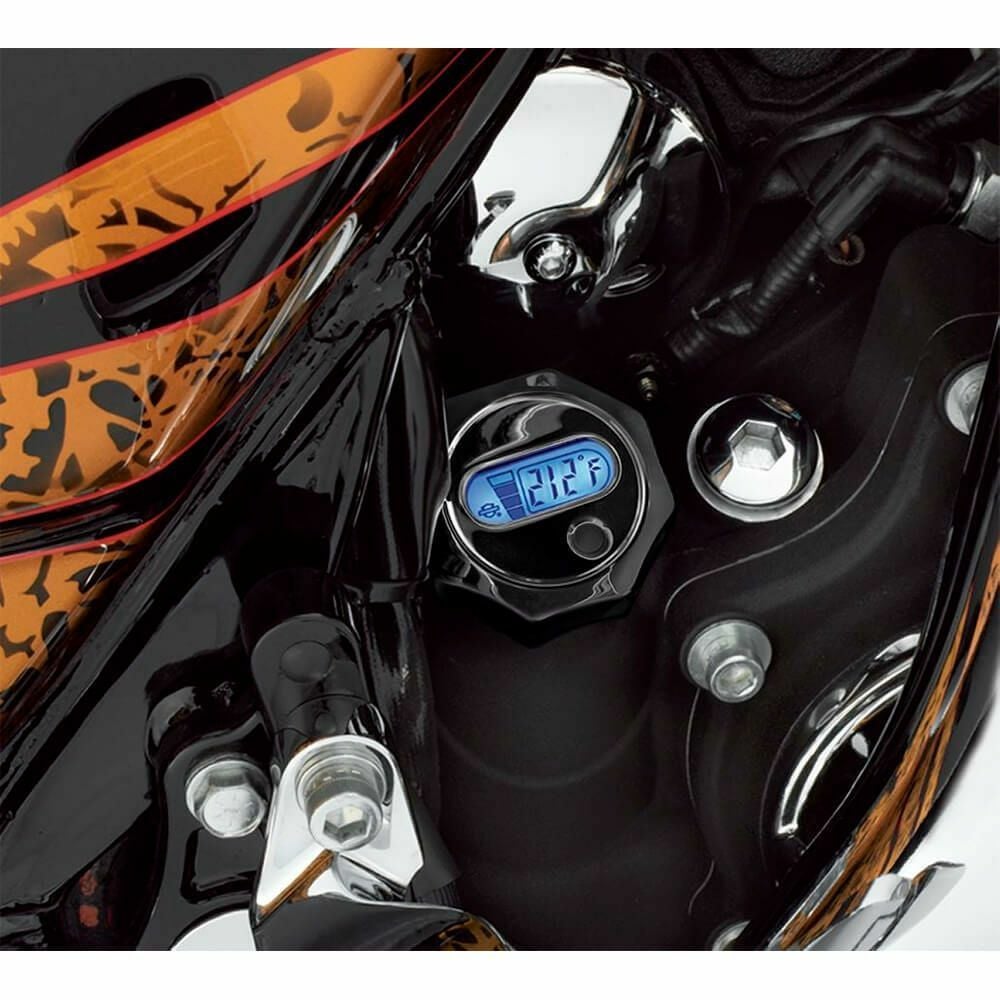 液晶油量油温計付オイルディップスティックOilLevelandTemperatureDipstickwithLightedLCDReadout