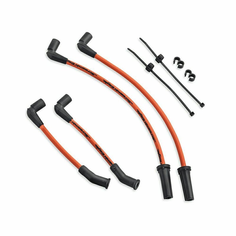 スクリーミンイーグル・10MMファットスパークプラグワイヤーScreamin'Eagle10MMPhatSparkPlugWires-Orange