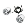 デーメーカー・リフレクターLEDフォグランプDaymakerReflectorLEDFogLamps-ChromeHousing