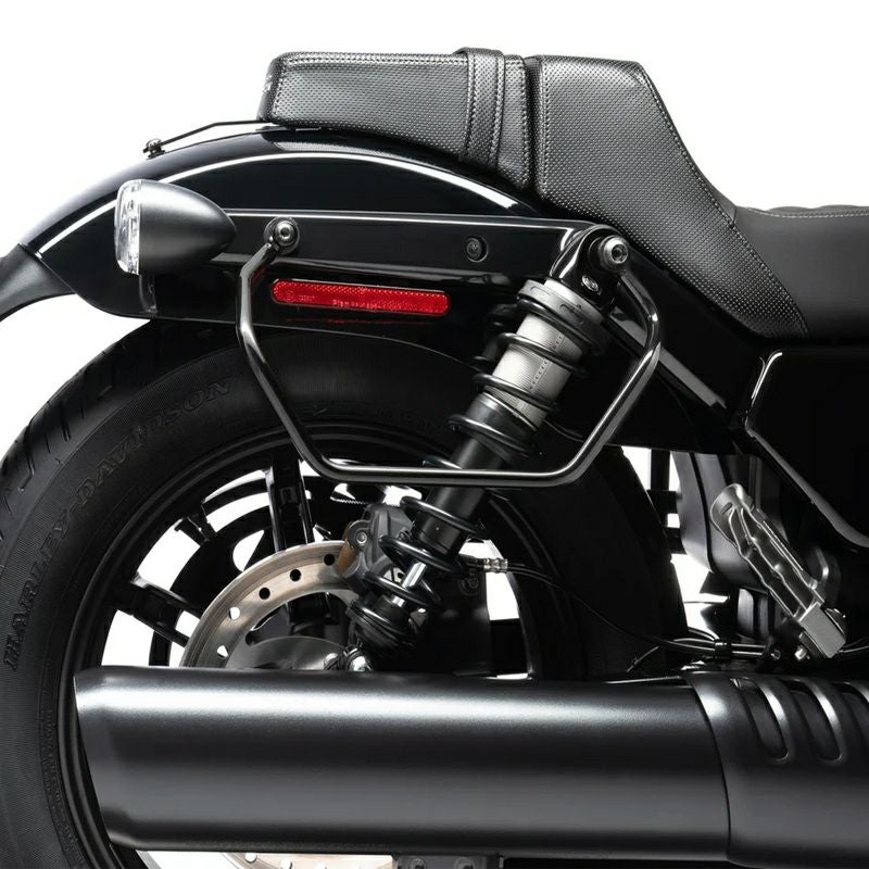サドルバッグサポートGlossBlackSaddelbagSupports