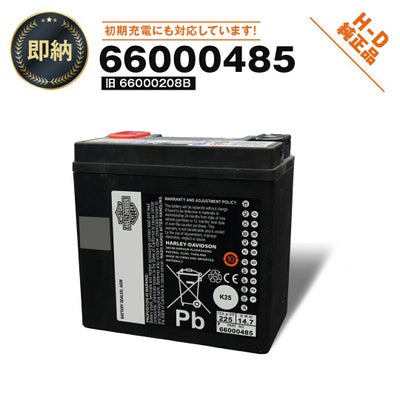 66000485 】ハーレー純正 バイクバッテリー H-D AGM Original ハーレー 純正新品バッテリー 04〜XL,パンアメリカその他,66000208A