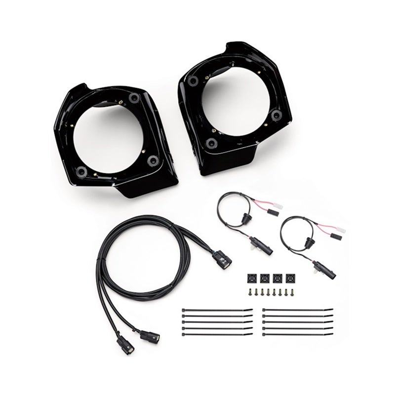 【76000978】ハーレー純正ハーレーダビッドソン・オーディオ・パワード・バイ・ロックフォード・フォズゲート／エアクールド・ロワースピーカーインストールキット