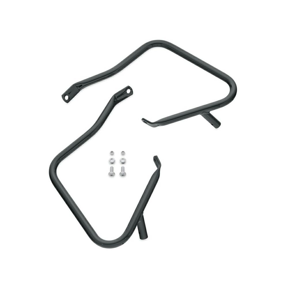 リアサドルバッグガードキットGlossBlackRearSaddlebagGuards
