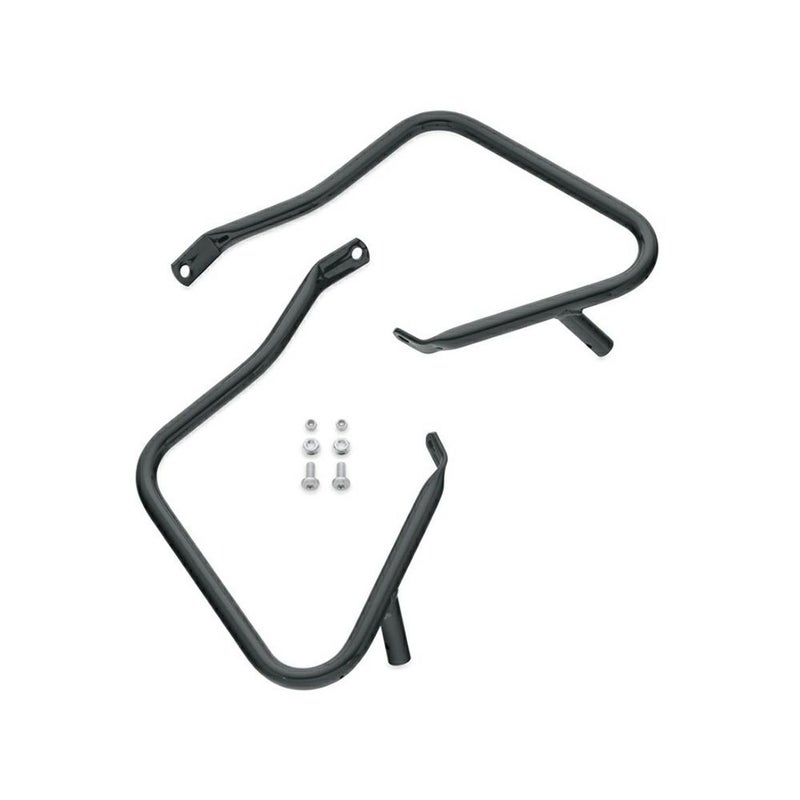 リアサドルバッグガードキットGlossBlackRearSaddlebagGuards