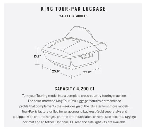 プレミアム・ツアーパックラゲッジラックPremiumTour-PakLuggageRack