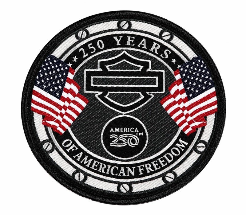 ハーレー純正】HDアメリカ 250周年アメリカン・フリーダム・縫い付け
